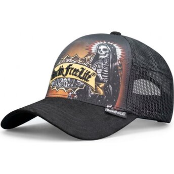 Mützen gebogen schwarz snapback N°250 Son Of Preacher Man von Rock’nFreeLife