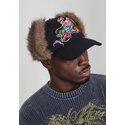 cappello-curvo-nero-aderente-crawling-trapper-di-ed-hardy