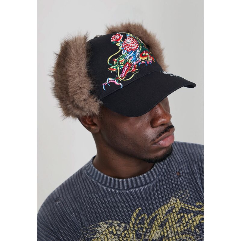mutzen-gebogen-schwarz-angepasst-crawling-trapper-von-ed-hardy
