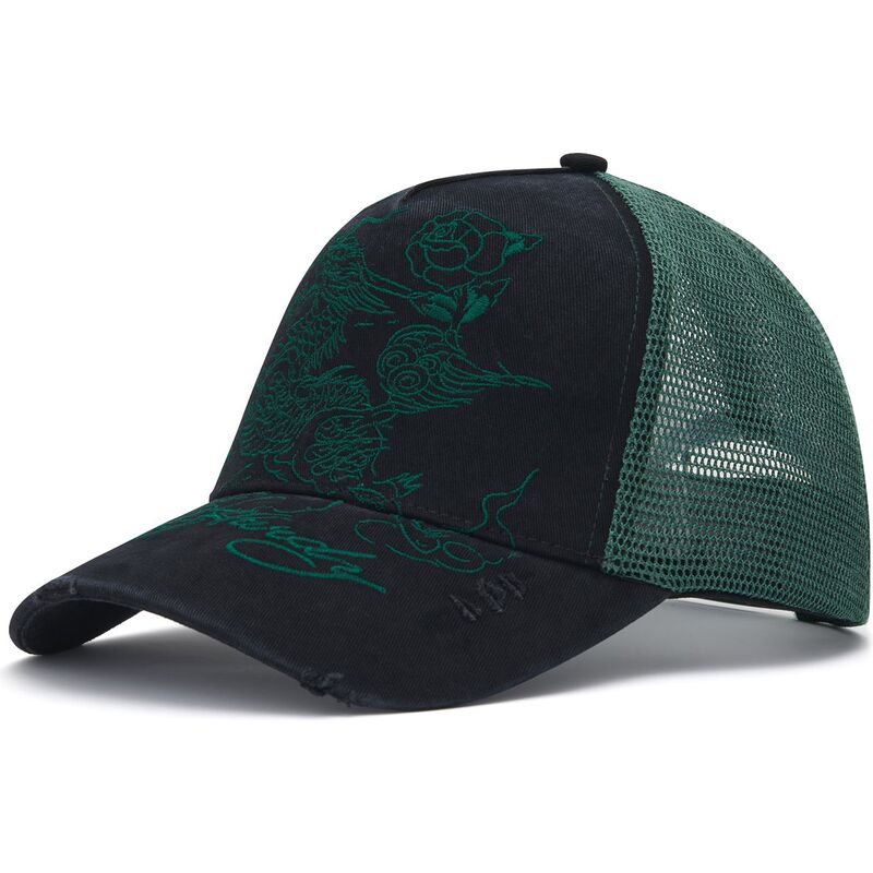 mutzen-gebogen-schwarz-snapback-outline-distressed-von-ed-hardy