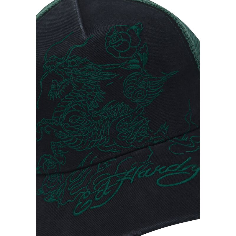 mutzen-gebogen-schwarz-snapback-outline-distressed-von-ed-hardy