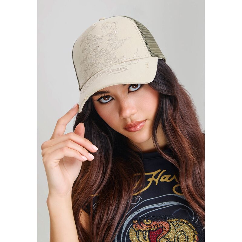 mutzen-gebogen-khaki-snapback-outline-von-ed-hardy