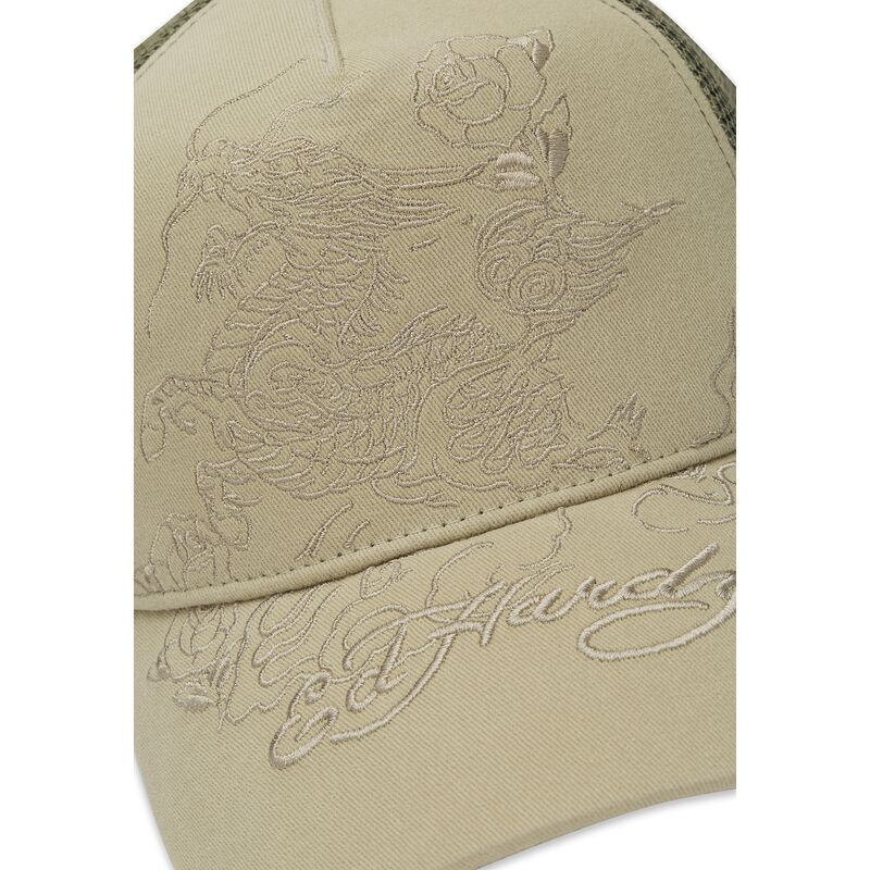 mutzen-gebogen-khaki-snapback-outline-von-ed-hardy