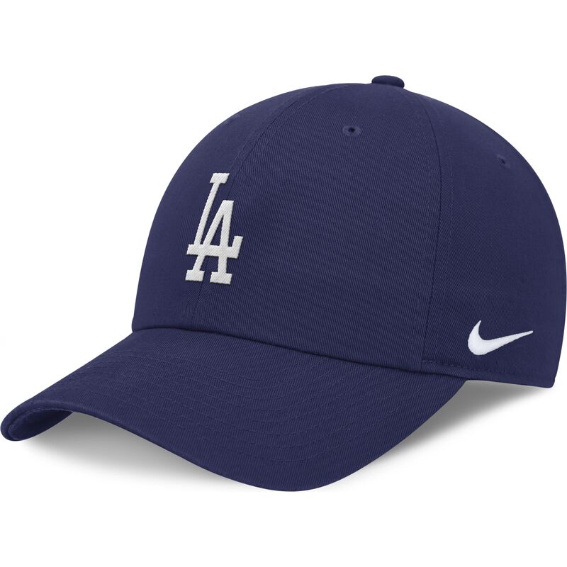 casquette-courbee-bleue-ajustable-club-unstructured-organic-cotton-los-angeles-dodgers-mlb-nike casquette-courbee-bleue-ajustable-club-unstructured-organic-cotton-los-angeles-dodgers-mlb-nike