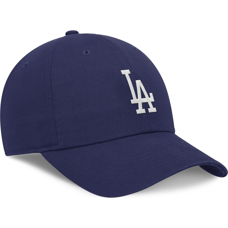 casquette-courbee-bleue-ajustable-club-unstructured-organic-cotton-los-angeles-dodgers-mlb-nike casquette-courbee-bleue-ajustable-club-unstructured-organic-cotton-los-angeles-dodgers-mlb-nike