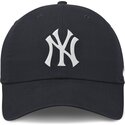 cappello-curvo-blu-marino-cinghia-regolabile-club-unstructured-organic-cotton-dei-new-york-yankees-mlb-di-nike