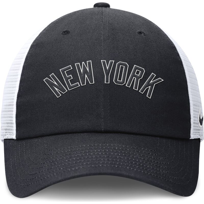 casquette-trucker-bleue-marine-et-blanche-ajustable-club-unstructured-ny-new-york-yankees-mlb-nike