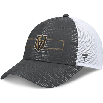 Cappello curvo grigio snapback Structured Meshback dei Vegas Golden Knights NHL di Fanatics