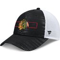 cappello-curvo-nero-snapback-structured-meshback-dei-chicago-blackhawks-nhl-di-fanatics