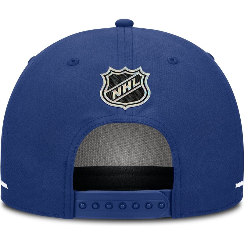 casquette-courbee-bleue-snapback-structured-a-frame-toronto-maple-leafs-nhl-fanatics