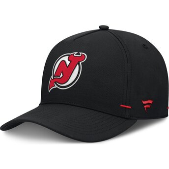 Cappello curvo nero snapback Structured A-Frame dei New Jersey Devils NHL di Fanatics