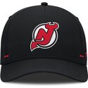 cappello-curvo-nero-snapback-structured-a-frame-dei-new-jersey-devils-nhl-di-fanatics