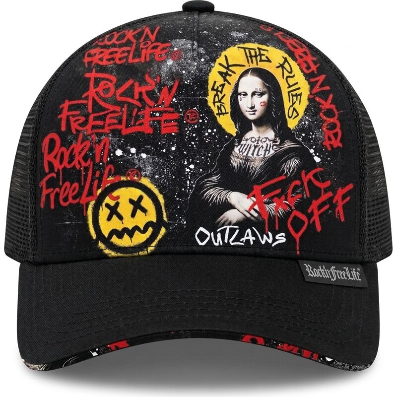casquette-trucker-noire-n288-rocknfreelife casquette-trucker-noire-n288-rocknfreelife