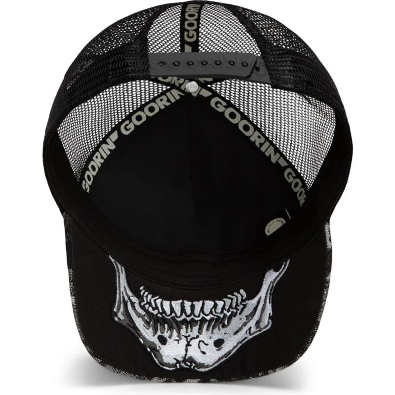 cappello-curvo-nero-snapback-bone-head-unalive-the-farm-goorin-bros