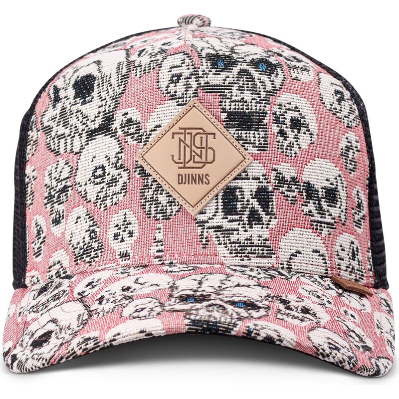 cappello-curvo-rosa-snapback-hft-crasy-sofa-skull-di-djinns cappello-curvo-rosa-snapback-hft-crasy-sofa-skull-di-djinns