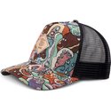 cappello-curvo-multicolore-snapback-hft-cap-sofa-aliens-di-djinns