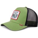 cappello-curvo-verde-snapback-hft-lscc-record-coffee-di-djinns