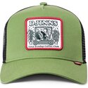 cappello-curvo-verde-snapback-hft-lscc-record-coffee-di-djinns