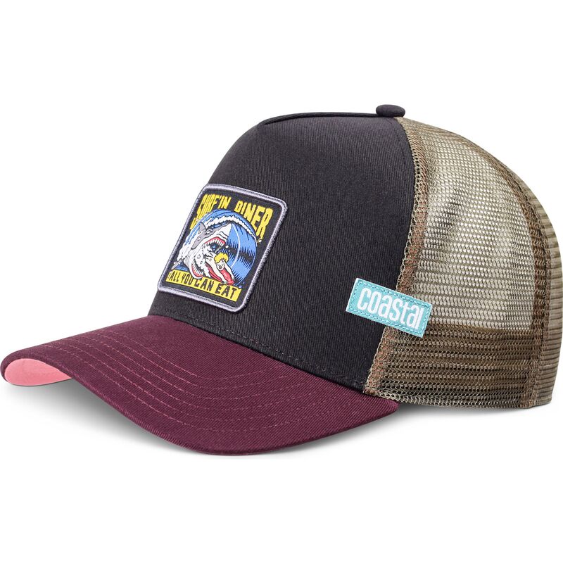 cappello-curvo-multicolore-snapback-hft-surfn-diner-di-coastal cappello-curvo-multicolore-snapback-hft-surfn-diner-di-coastal