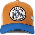mutzen-gebogen-braun-snapback-hft-deep-sea-affair-von-coastal