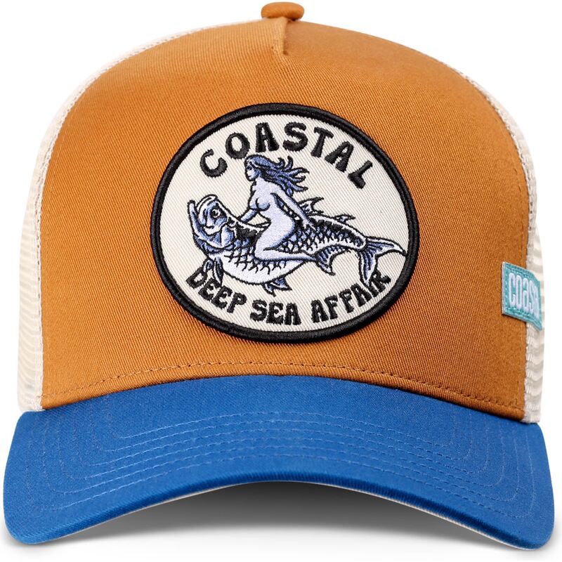 cappello-curvo-marrone-snapback-hft-deep-sea-affair-di-coastal