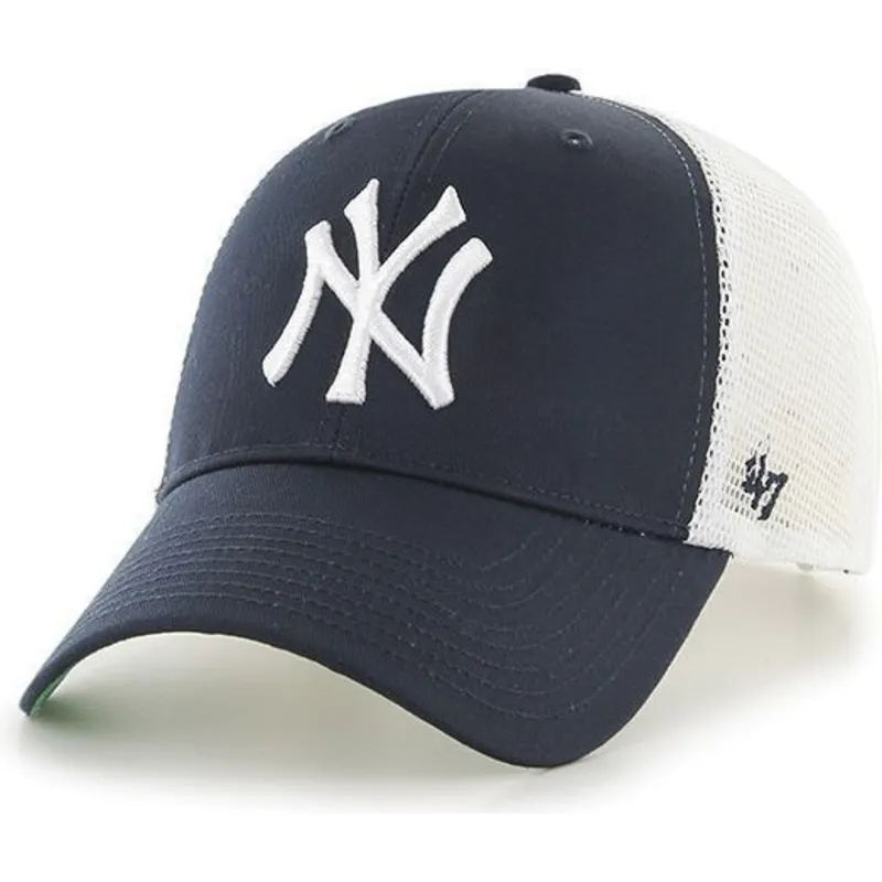 cappellino-trucker-blu-navy-di-mlb-new-york-yankees-di-47-brand