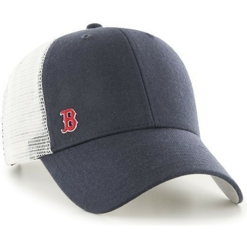 47-brand-kleines-logo-mlb-boston-red-sox-trucker-cap-marineblau