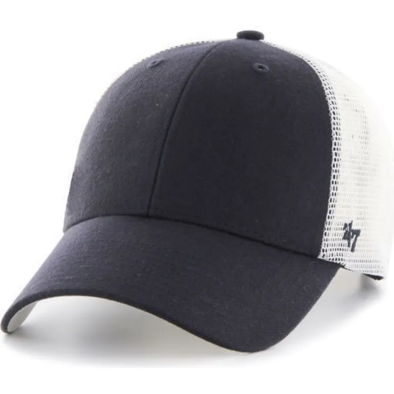 cappelli-curva-blu-marino-snapback-pequeno-dei-boston-red-sox-mlb-di-47-brand