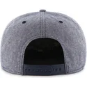 cappello-snapback-piatto-blu-navy-in-tessuto-denim-mlb-boston-red-sox-di-47-brand