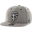 cappello-snapback-nero-a-visiera-piatta-con-tessuto-denim-mlb-san-francisco-giants-di-47-brand