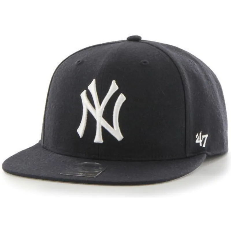 mutzen-flach-marineblau-snapback-liso-der-new-york-yankees-mlb-von-47-brand mutzen-flach-marineblau-snapback-liso-der-new-york-yankees-mlb-von-47-brand