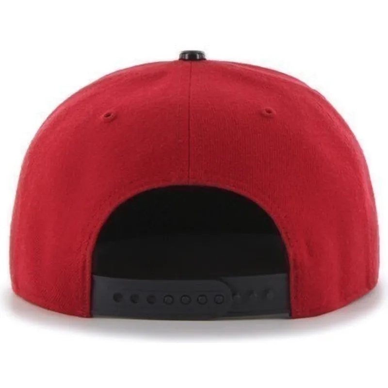 cappelli-piatta-rosso-snapback-brillante-dei-new-york-yankees-mlb-di-47-brand cappelli-piatta-rosso-snapback-brillante-dei-new-york-yankees-mlb-di-47-brand