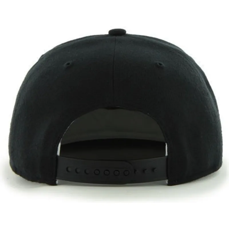 cappelli-piatta-nero-snapback-lisa-lateral-dei-baltimore-orioles-mlb-di-47-brand cappelli-piatta-nero-snapback-lisa-lateral-dei-baltimore-orioles-mlb-di-47-brand