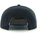 cappello-piatto-blu-navy-snapback-semplice-con-logo-laterale-dei-cleveland-indians-di-mlb-di-47-brand