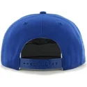 cappello-piatto-blu-snapback-liscio-con-logo-laterale-mlb-los-angeles-dodgers-di-47-brand