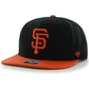 cappello-snapback-piatto-nero-con-logo-laterale-dei-san-francisco-giants-mlb-di-47-brand