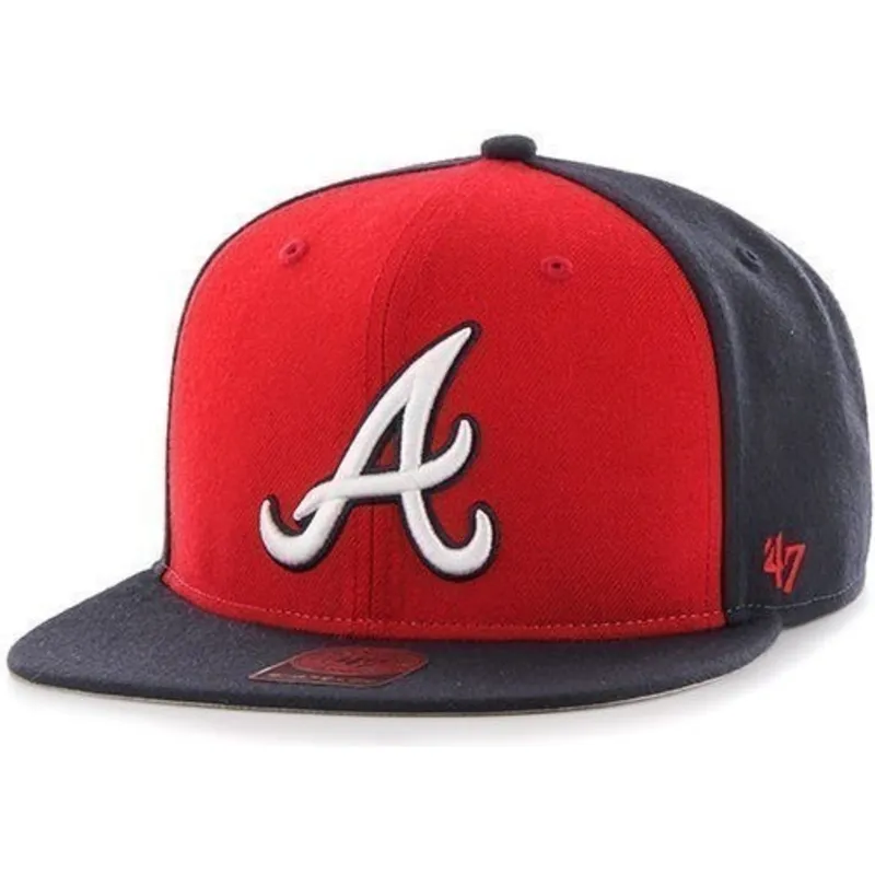 mutzen-flach-marineblau-snapback-liso-lateral-der-atlanta-braves-mlb-von-47-brand
