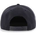 cappelli-piatta-blu-marino-snapback-liso-lateral-dei-atlanta-braves-mlb-di-47-brand