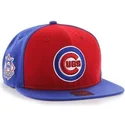 mutzen-flach-blau-snapback-lisa-lateral-der-chicago-cubs-mlb-von-47-brand