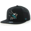 cappelli-piatta-nero-snapback-dei-san-jose-sharks-nhl-di-47-brand