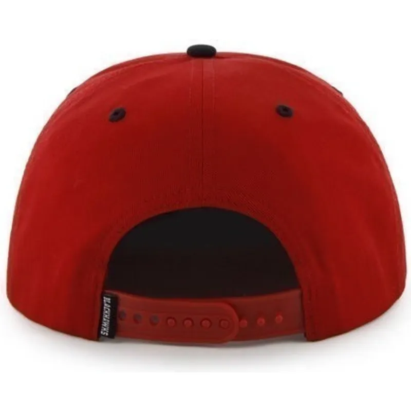 cappelli-piatta-rosso-snapback-lisa-dei-chicago-blackhawks-nhl-di-47-brand