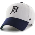 cappellino-visiera-curva-grigio-e-visiera-blu-marino-di-mlb-detroit-tigers-di-47-brand