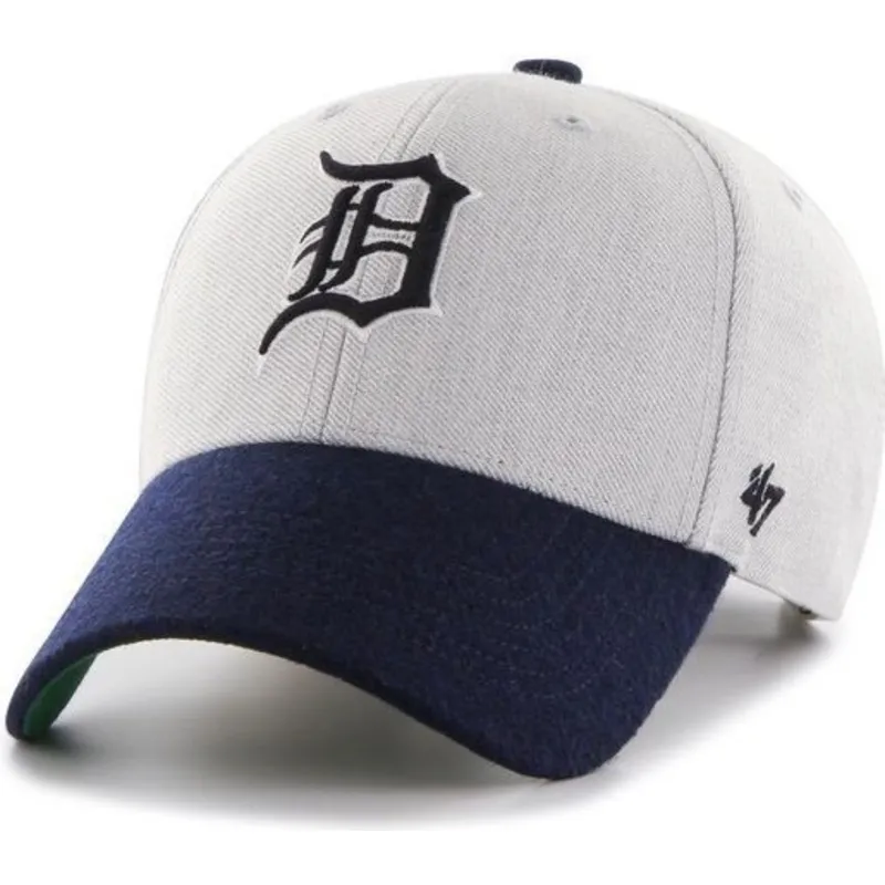 cappelli-curva-grigio-cinghia-regolabile-dei-detroit-tigers-mlb-di-47-brand cappelli-curva-grigio-cinghia-regolabile-dei-detroit-tigers-mlb-di-47-brand