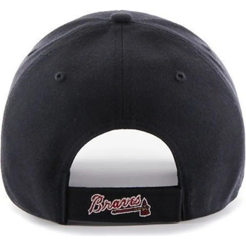 mutzen-gebogen-marineblau-verstellbares-band-lisa-der-atlanta-braves-mlb-von-47-brand mutzen-gebogen-marineblau-verstellbares-band-lisa-der-atlanta-braves-mlb-von-47-brand