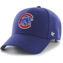 cappelli-curva-blu-cinghia-regolabile-lisa-dei-chicago-cubs-mlb-di-47-brand