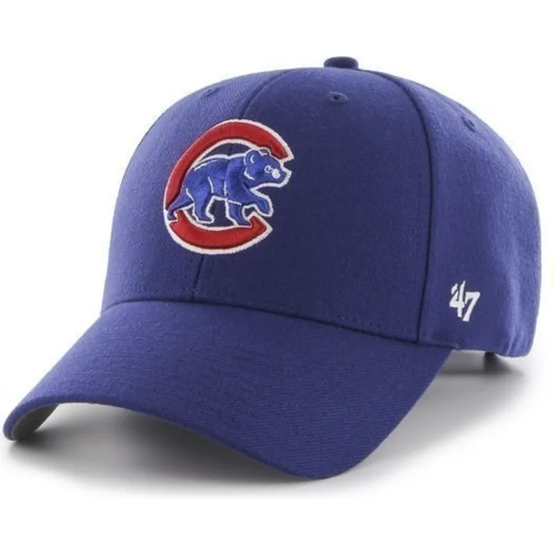mutzen-gebogen-blau-verstellbares-band-lisa-der-chicago-cubs-mlb-von-47-brand mutzen-gebogen-blau-verstellbares-band-lisa-der-chicago-cubs-mlb-von-47-brand