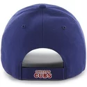 cappellino-visiera-curva-blu-tinta-unita-di-mlb-chicago-cubs-di-47-brand