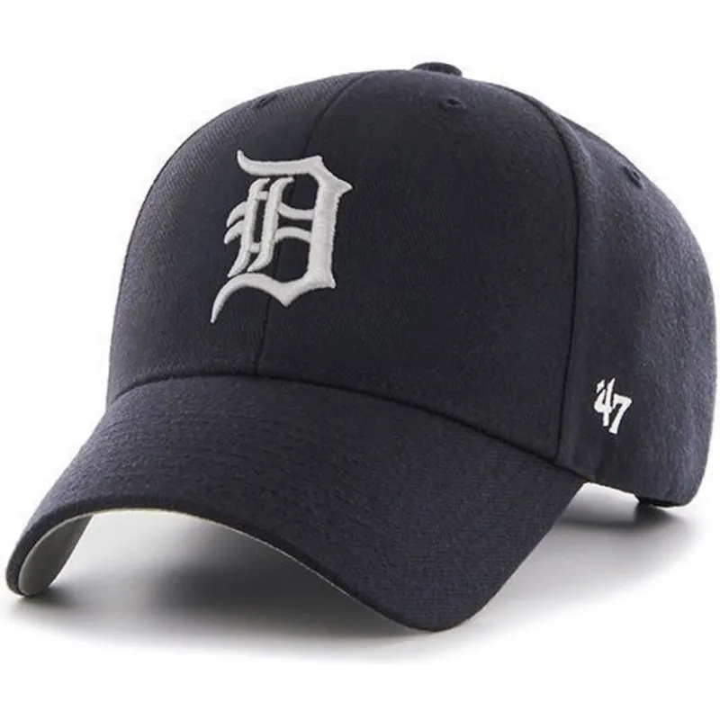 mutzen-gebogen-marineblau-verstellbares-band-lisa-der-detroit-tigers-mlb-von-47-brand
