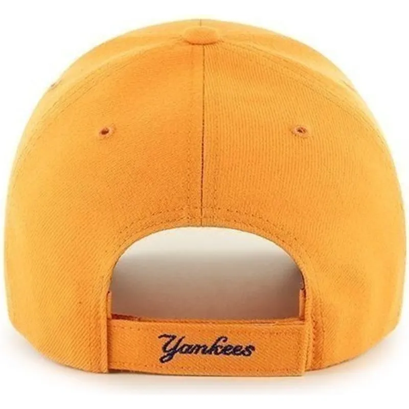 cappelli-curva-giallo-cinghia-regolabile-lisa-dei-new-york-yankees-mlb-di-47-brand cappelli-curva-giallo-cinghia-regolabile-lisa-dei-new-york-yankees-mlb-di-47-brand