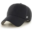 cappelli-curva-nero-cinghia-regolabile-lisa-pequeno-dei-new-york-yankees-mlb-di-47-brand